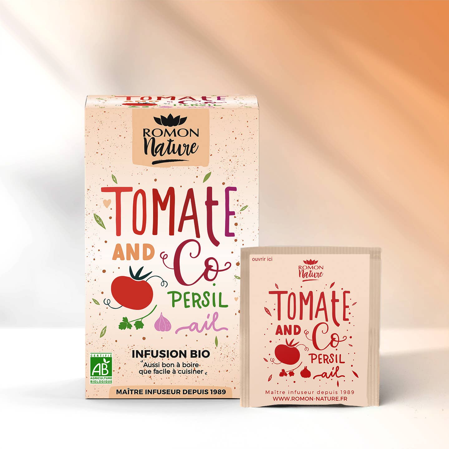 PROVENCE D&#x27;ANTAN - Vendita all&#x27;ingrosso Tisane salutari e depurative - Infusione Pomodoro e Co bio*1