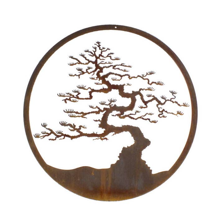 Bonsai Tree One Wall Art for wholesale by Overwrought