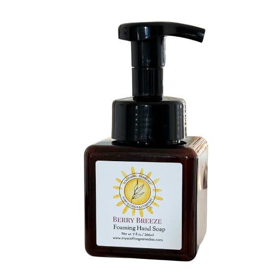 Berry Breeze Skummende Håndsæbe for engroshandel hos Soothing Remedies Soap and Candle Company