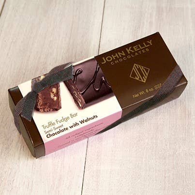 John Kelly Chocolates - Wholesale Fudge - 8 oz. Truffle Fudge Bar8