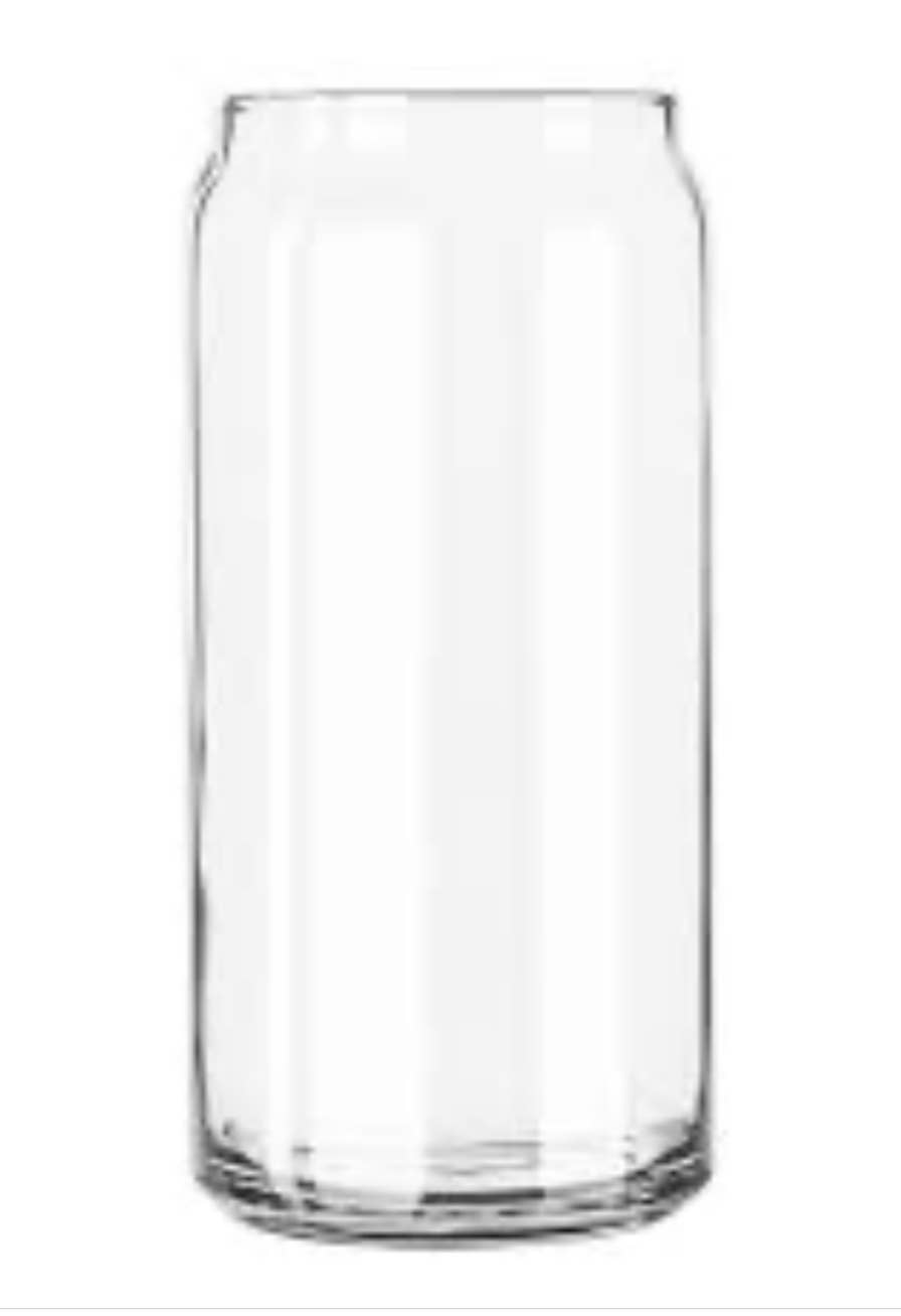 Acential Drinkware - Wholesale Drinking Glass/Cup - Blank Libbey Beer Can Glass1