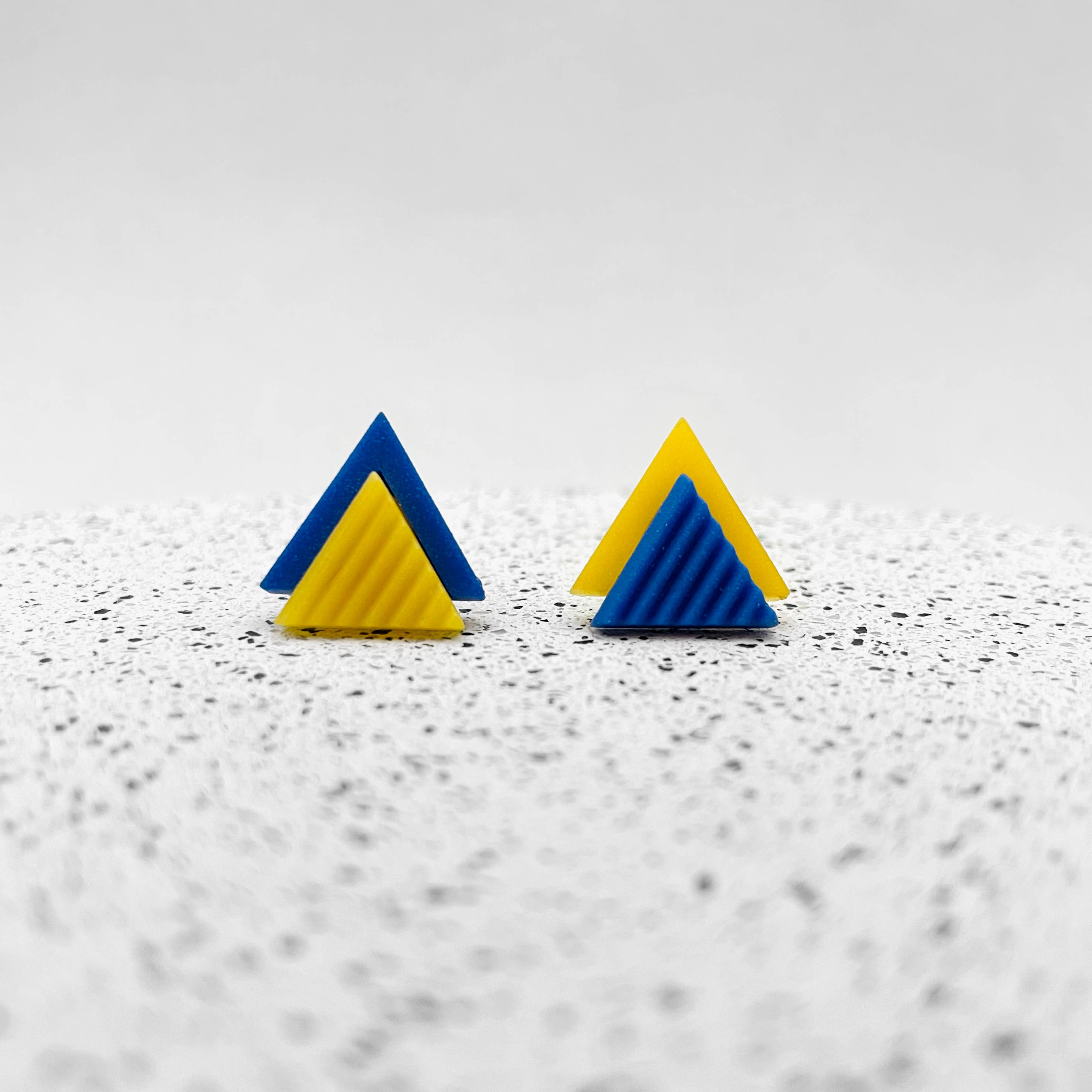 Sarah Joy Jewellery - Wholesale Stud/Post Earrings - Mismatched Triangle Studs5