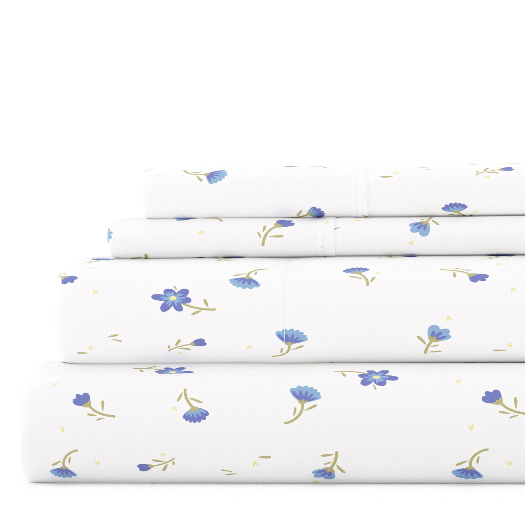 ienjoy Home - Wholesale Sheet Set - iEnjoy Home Soft Floral 4pc Sheet Set6