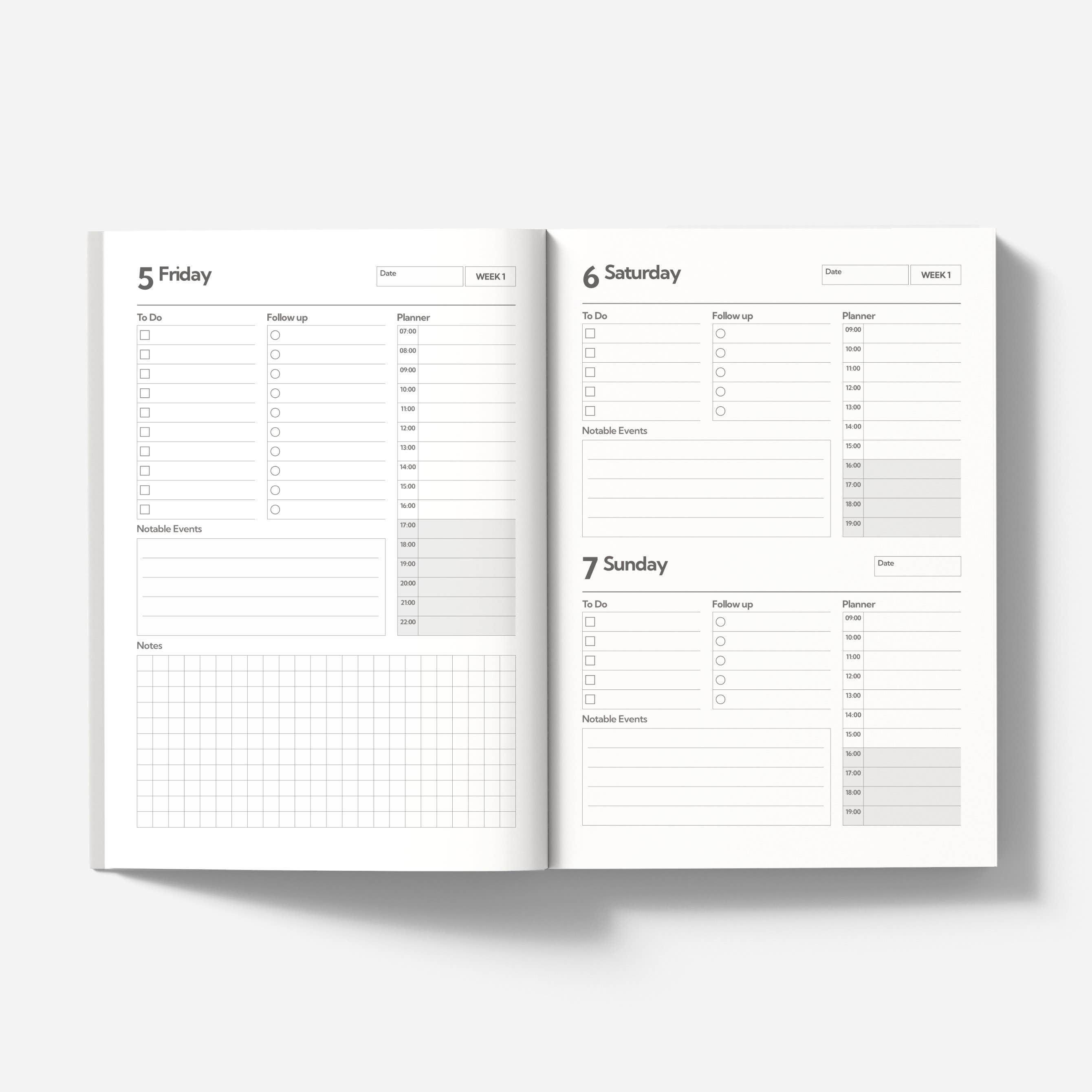 Nolki - Wholesale Planner - A5 Planner | Dagboek - 2026 Planner Pakket1