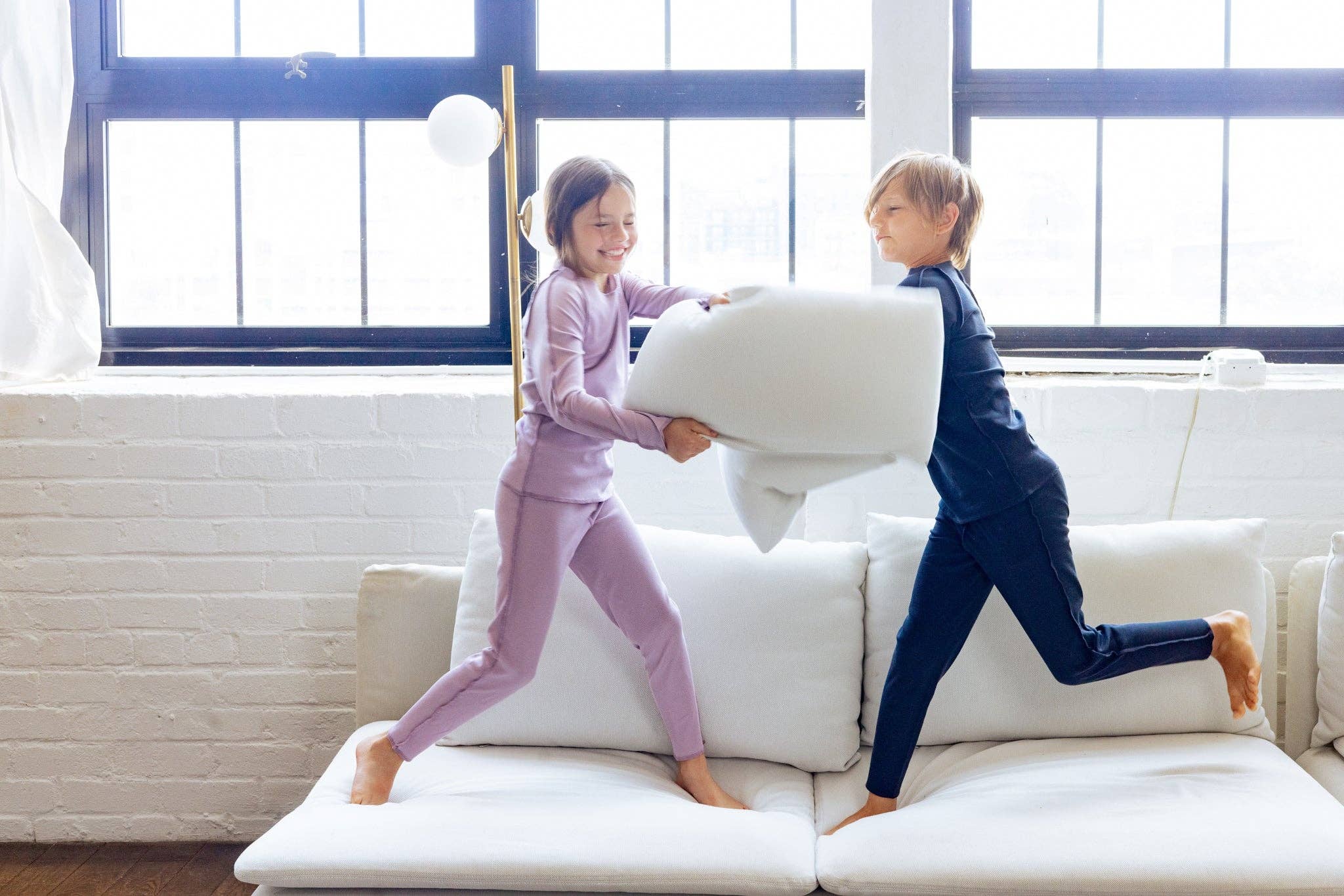 Boys Bamboo Ribbed Loungewear Set for wholesale on Faire3