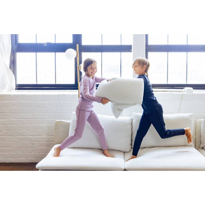 Boys Bamboo Ribbed Loungewear Set for wholesale on Faire3