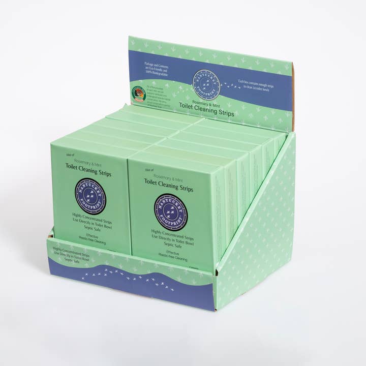 Nantucket Spider - Wholesale Toilet Cleaner - Toilet Bowl Cleaning Strips | 24 Strips per Single Unit