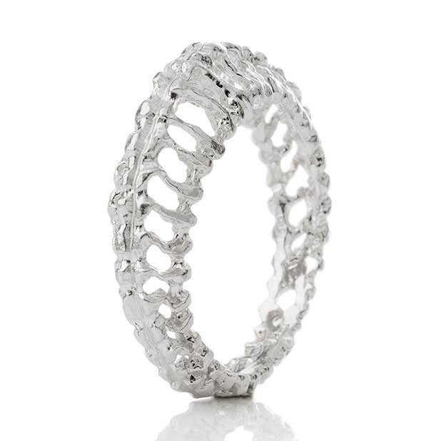 Anello Asterias in argento Sterling 925 per la vendita all'ingrosso da parte di AURUM by Guðbjörg