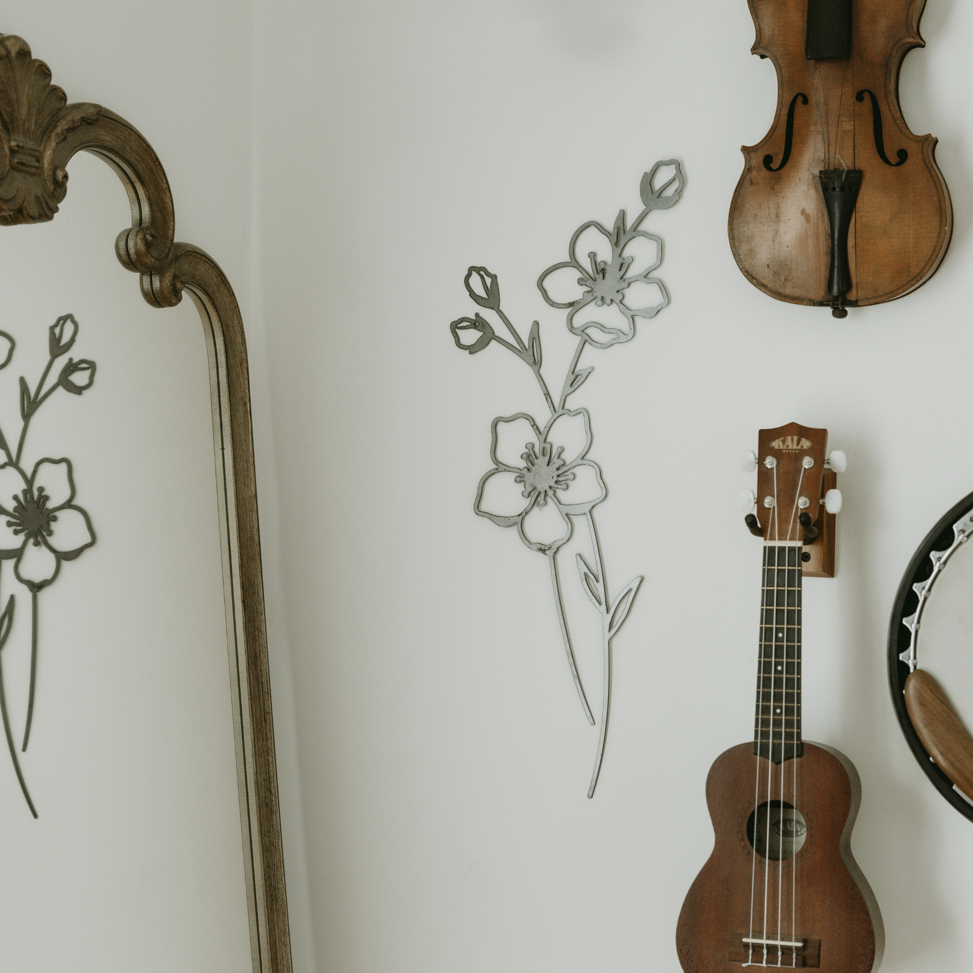 Keystone Steel Co. - Wholesale Wall Accent - Cherry Blossom Flower Wall Decor4