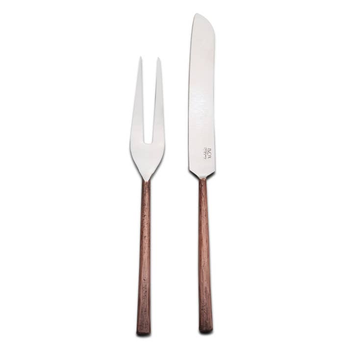INOX Sundance Meat Carving 2 Pc. Set for wholesale by INOX artisans