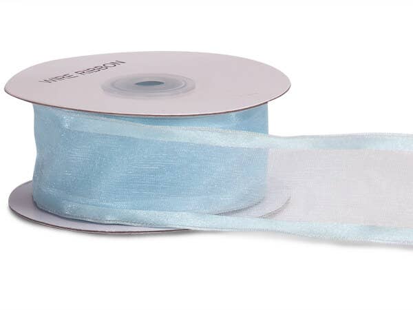 Nashville Wraps - Wholesale Ribbon - Gift Wrapping - Wired Satin Edge Sheer Ribbon3