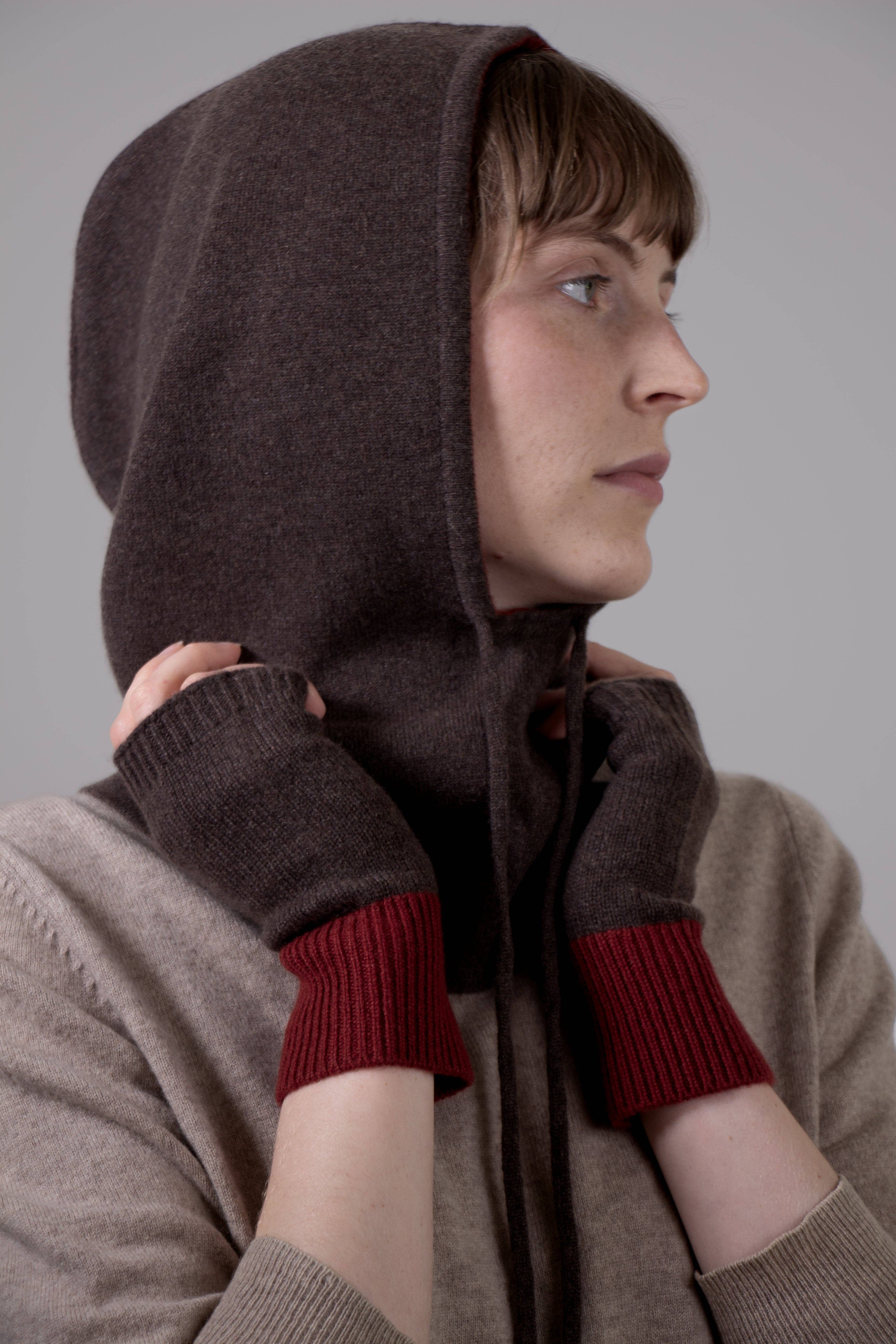 elenomad - Wholesale Balaclava - Unisex - DOUBLE-SIDED - 100% cashmere 2-side-wearable balaclava6