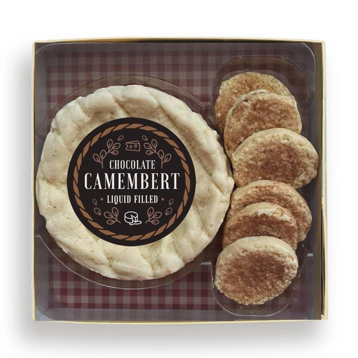 Camembert Chocolate Cheese for wholesale by Choc on Choc