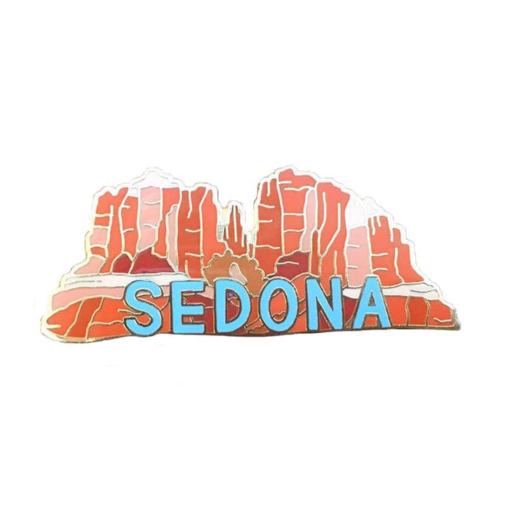 Noteworthy Paper & Press - Wholesale Lapel Pin/Button - Sedona Enamel Pin0