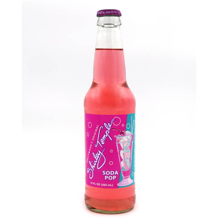 Grandpa Joe's Candy Shop - Wholesale Soda/Carbonated Drink - Hollywood Shirley Temple Soda, 12oz Glass Bottle 12ct1