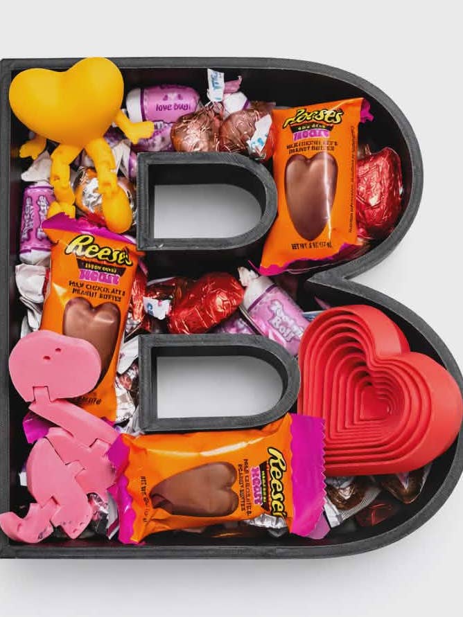 Plateaux de lettres de l'alphabet moderne – Décor imprimé en 3D (A–Z) pour la vente par Bub's Trading Post