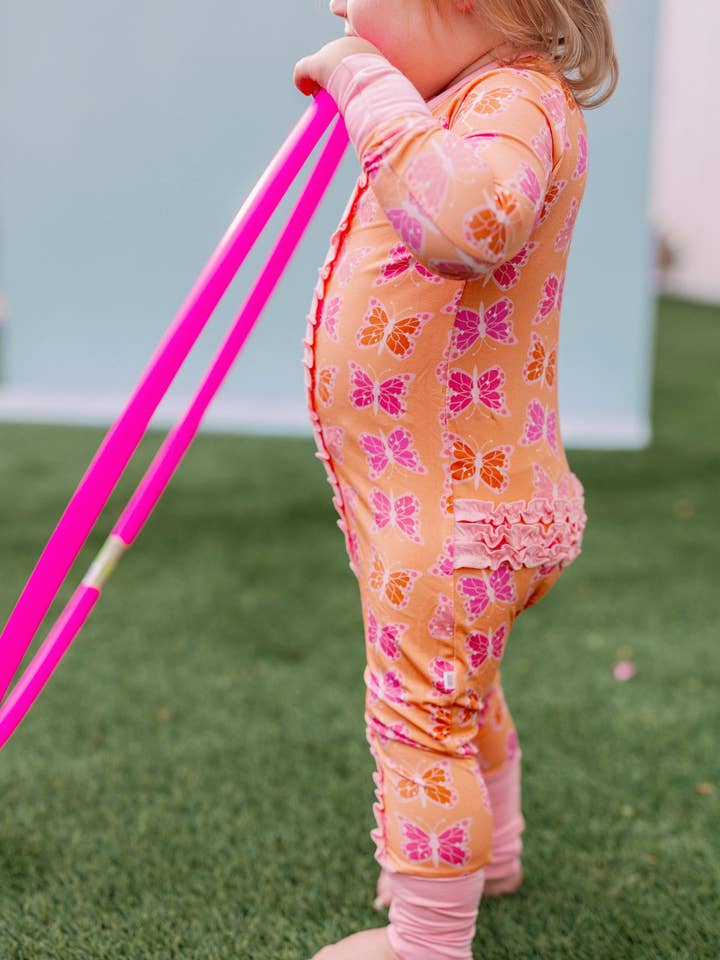 Poppy Kids Co - Wholesale Jumpsuit - Baby - Fly Away Premium Ruffle Romper1