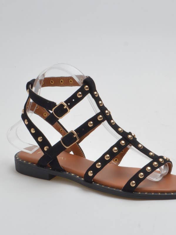 STUDDED STRAP SANDAL for wholesale by SWEET MAGIC SHOES & BAGS