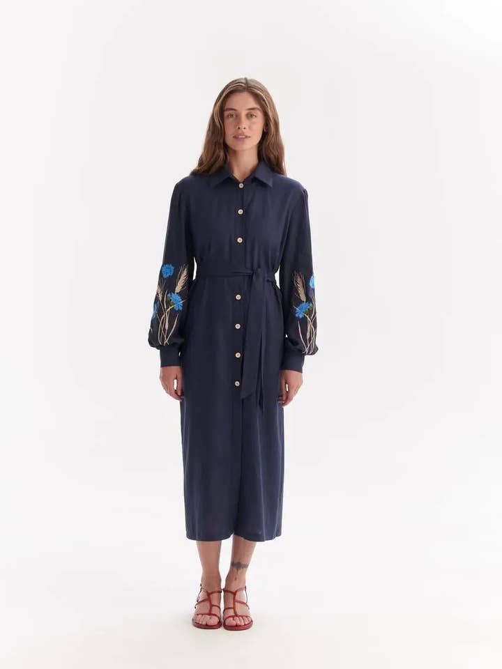 Besticktes Damenkleid für den Großhandel von Handmade Originals Ukraine