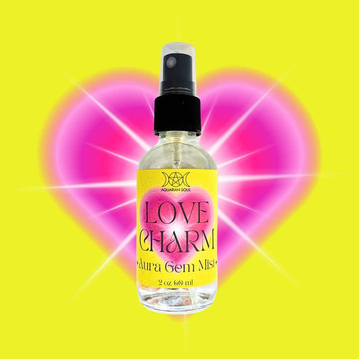 Love Charm Aura Gem Mist for wholesale by Aquarian Soul