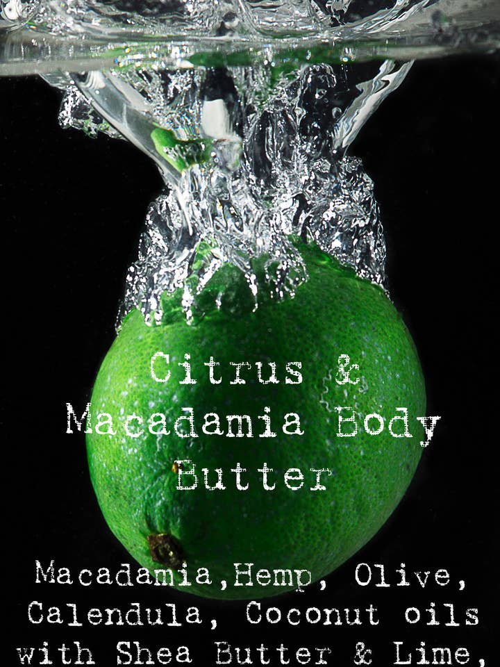 Citrus & Macadamia-Körperbutter für den Großhandel von Soultime Skin Care Ltd