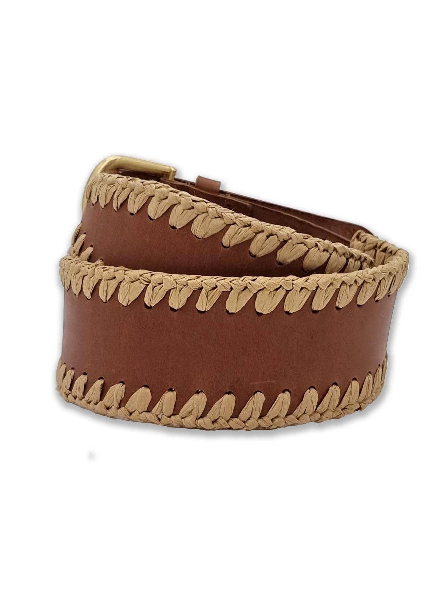 TAN BAYSWATER BELT for wholesale on Faire1