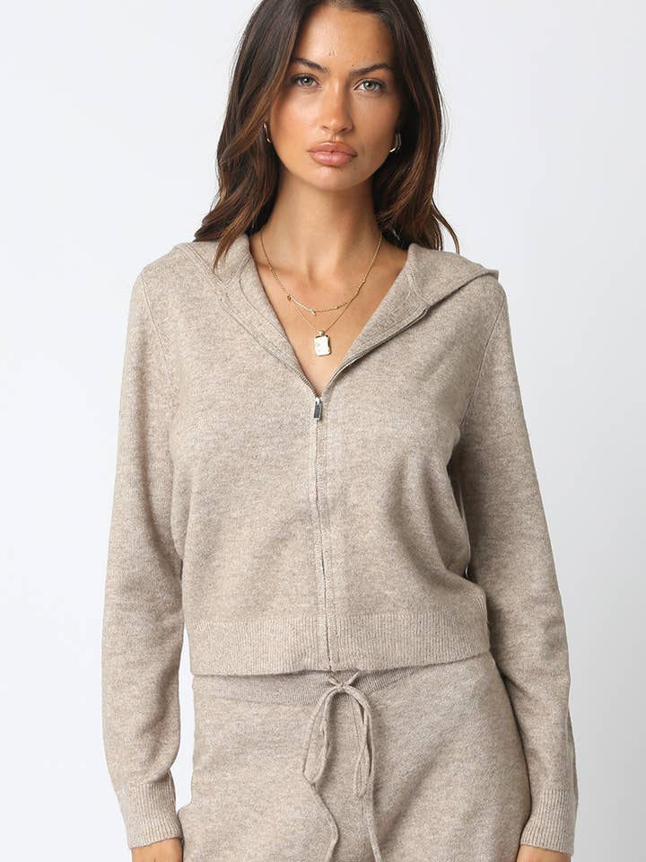 Cardigan a Maglia Rosa per la vendita all'ingrosso da parte di Olivaceous