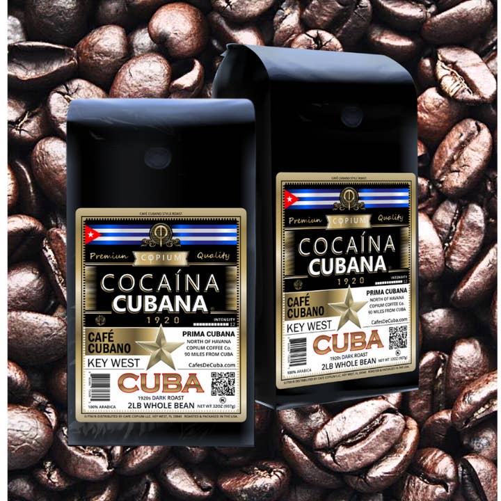 CafésDeCuba.com® - Wholesale Coffee beans - 1920 - 100% ARABICA BEANS - 2LB BAG2