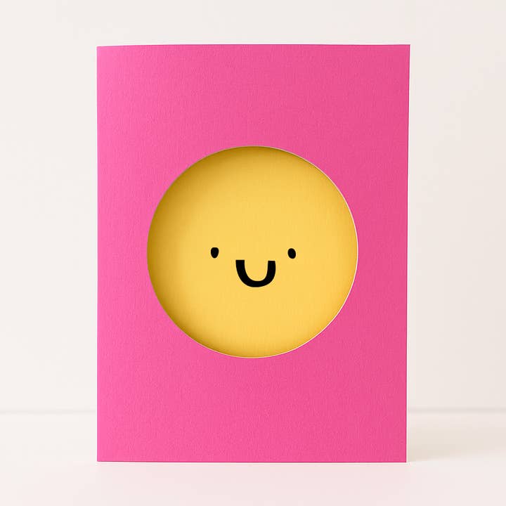 Cartões Happy Rosto - Diversão - Cartões de Aniversário - Giro por atacado de Rumble Cards