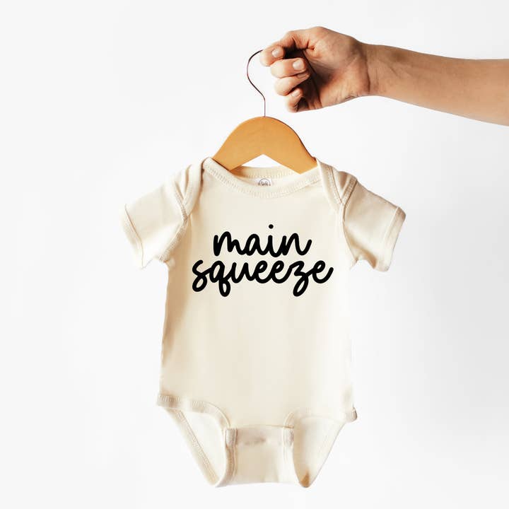 Wildflowers + Cotton - Wholesale Bodysuit (Non-Footed) - Baby - Main Squeeze | 100% Cotton Baby Bodysuit or Tee2