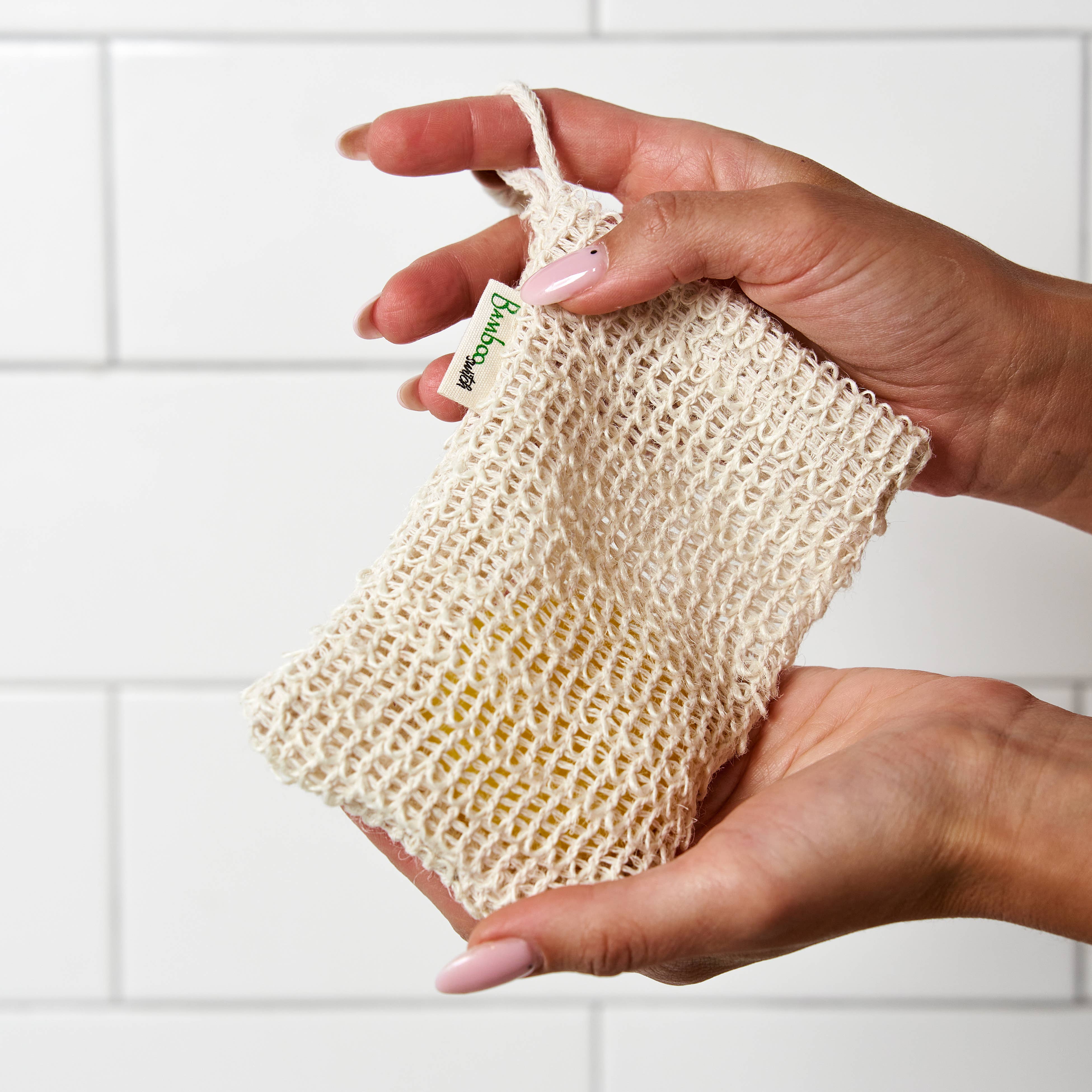Bamboo Switch - Wholesale Soap Pouch/Sack/Bag - Compostable Sisal Soap Saver Bag | Soap Gift Bestseller2