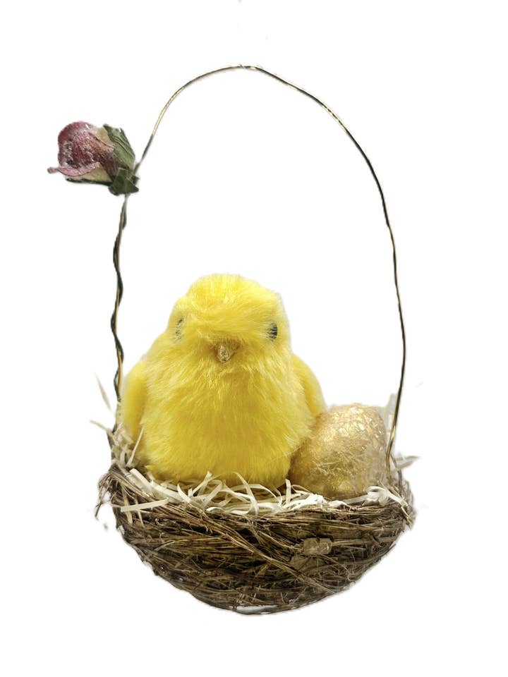 Peep e Egg em Enfeite de Ninho - Dourado por atacado de Sherri's Designs