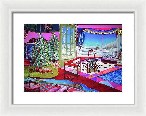 Sharon Tatem Fashion LLC - Wholesale Painting/Drawing - Christmas Painting - Framed Print14