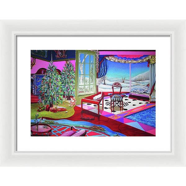 Sharon Tatem Fashion LLC - Wholesale Painting/Drawing - Christmas Painting - Framed Print14