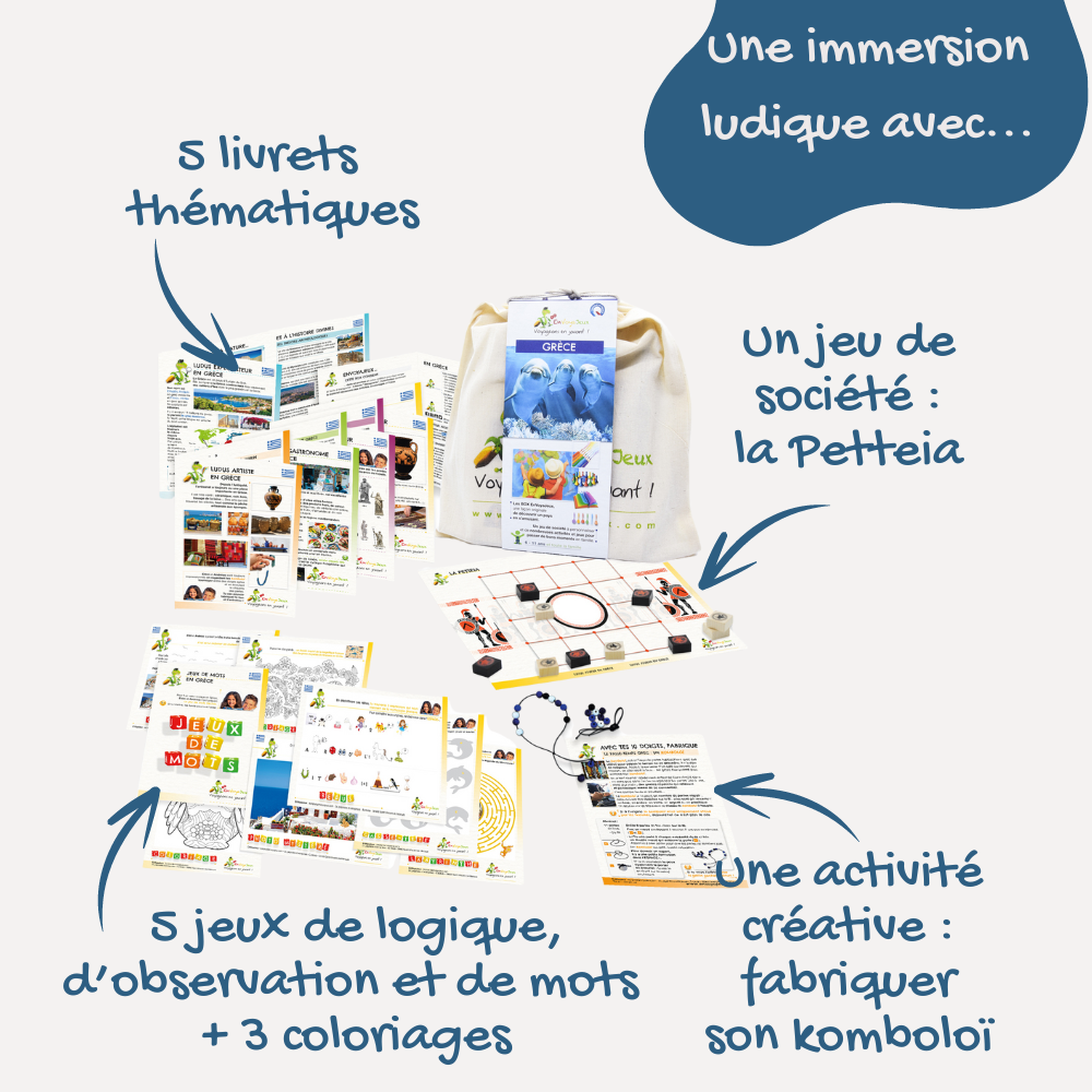 EnVoyaJeux - Venta al por mayor Conjunto de juguetes - Niños - EnVoyaJuegos - Pack Pequeños curiosos - Juegos educativos 6/11 años1