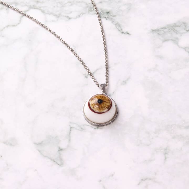 Eye Pendant Necklace for wholesale by Sunset Yogurt