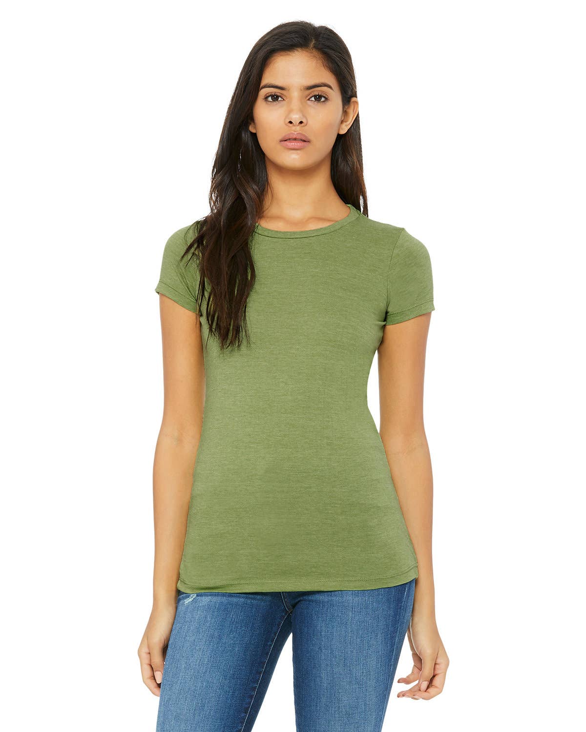 Total Apparel - Wholesale T-Shirt - Women's - Bella + Canvas 6004 - Ladies' Slim Fit T-Shirt22