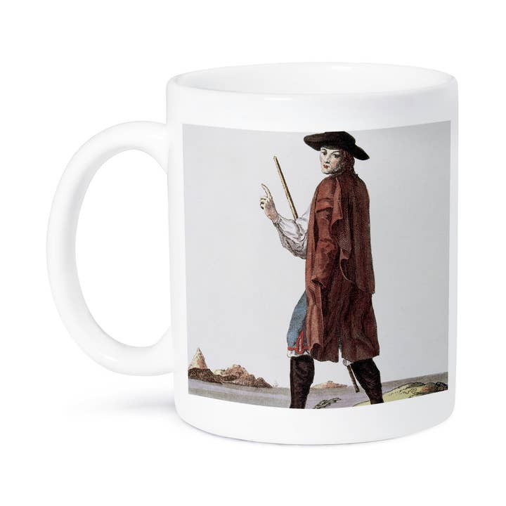 3dRose - Wholesale Coffee Mug - 3dRose, Dress of the Gran Canaria island, Spain, Engraving - HI13 PRI0351 - Prisma, Mug8