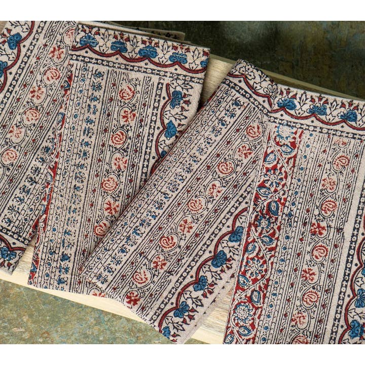 Peaceware - Venta al por mayor Servilletas de tela - Servilletas de Mesa - Viñedo (Juego de 4)3