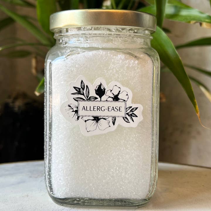 Healing Crystal Salt Soak - Allerg-EASE for wholesale by White Owl Apothecary
