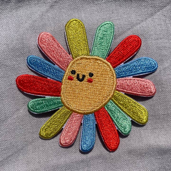 Hannahs Firlefanz - Wholesale Patch - Iron-On Patch Flower Design – Patch for Kids0