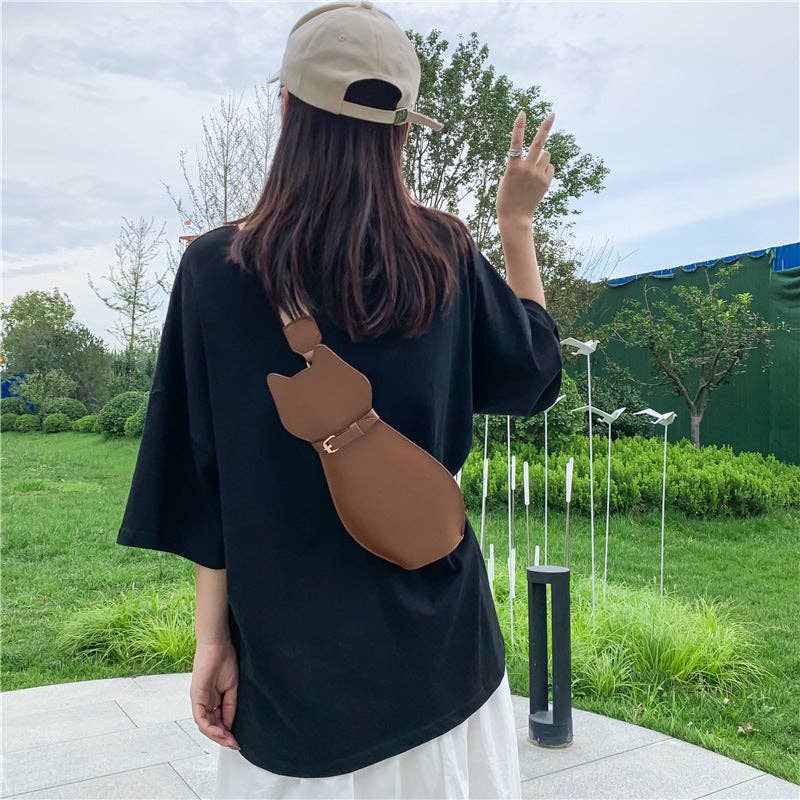 WEST AUSSIE SUPPLIES - Wholesale Crossbody Bag - Women's - Bacio - Cute Cat/Dog Crossbody Bag with Wide Strap2