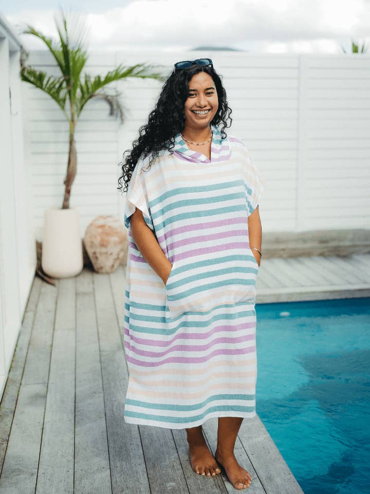 STOKEDNZ - Venta al por mayor Sudadera con capucha - Mujer - Toalla con capucha Freya3