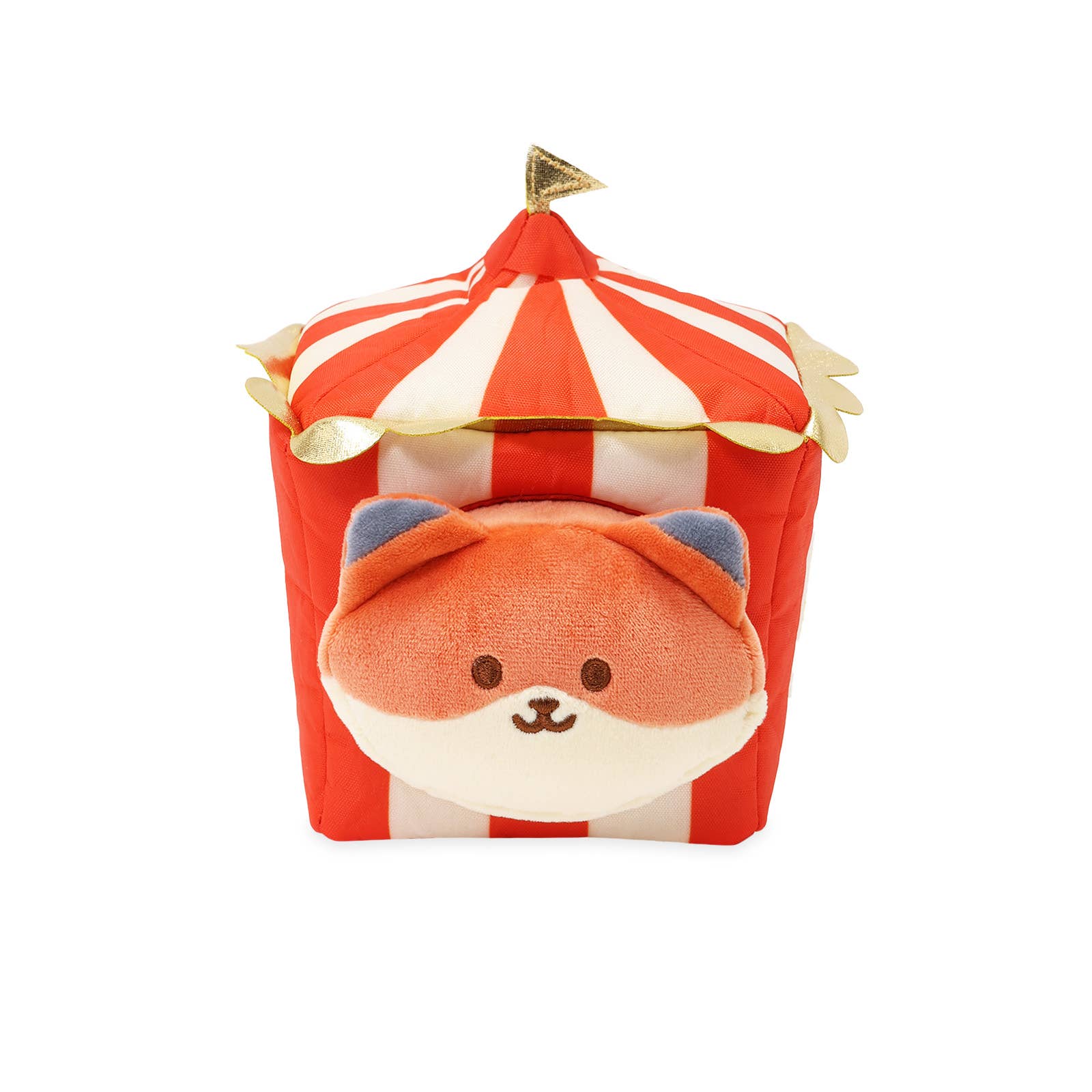 BCZShop - Wholesale Stuffed/Plush Toy - Kids & Baby - Anirollz Circus Tent Foxiroll Small Plush Outfitz1