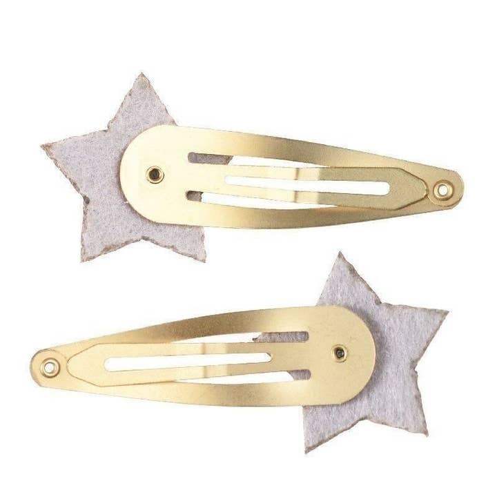 Rex B2B - UK - Vente Pince à cheveux – enfant - Pinces à cheveux étoile pailletée (ensemble de 2) - Fées dans le jardin1