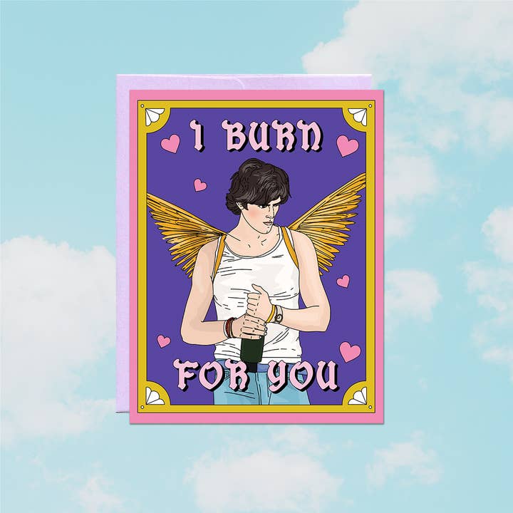 Party Mountain Paper co. - Wholesale Valentine's Day Card - I Burn For You Felix | Last Chance