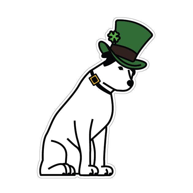 Luck of the Nipper Sticker for wholesale by Compas Life - Upstate of Mind