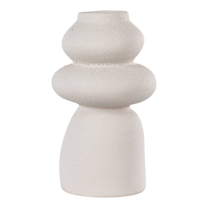 Beige Vaas beige, rond, Ø14,5x26,5 cm voor groothandel op Faire