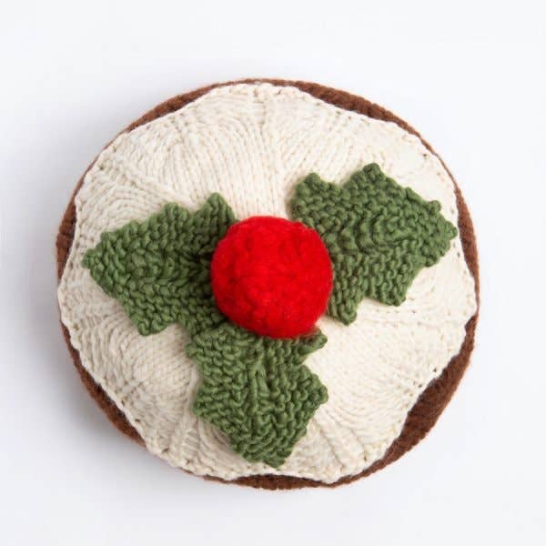Wool Couture Company – wholesale Material för stickning/virkning – Christmas Pudding Stickning Kit