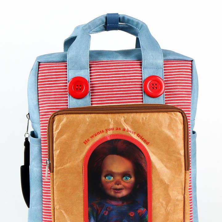 Mastoys, S.L. - Wholesale Backpack - Unisex - CHUCKY FASHION CASUAL FAUX LEATHER BACKPACK - 21000059392